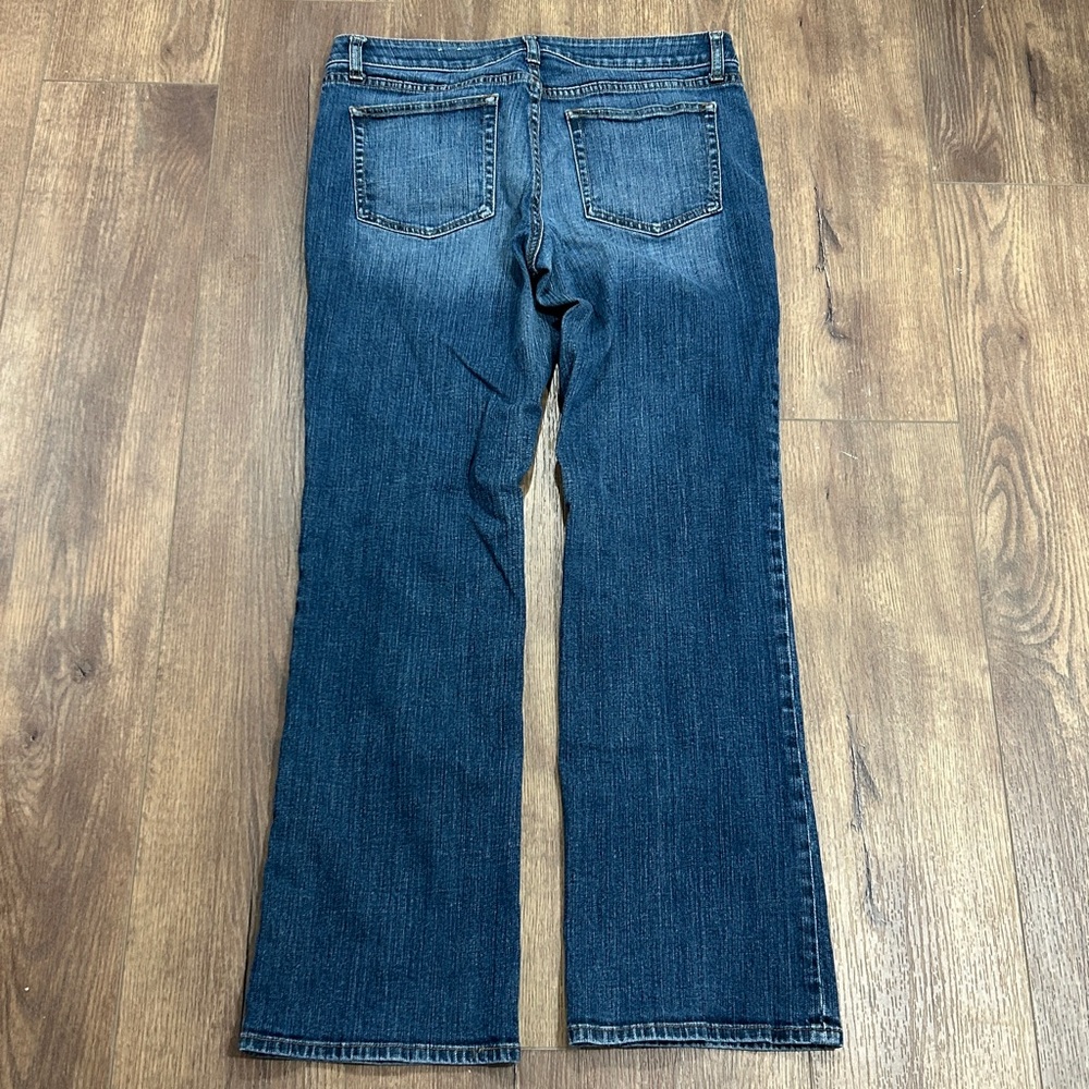 Coldwater Creek River Fit classic straight leg blue jeans denim size 12 - Picture 2 of 5